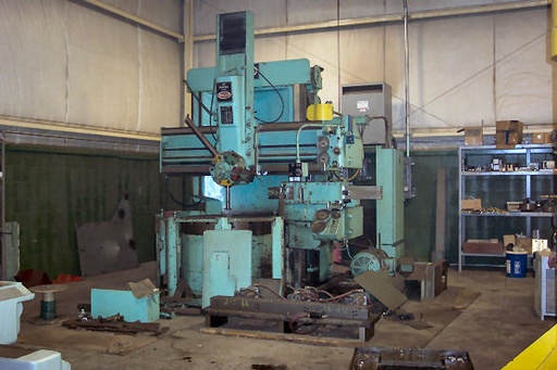 46 BULLARD DYNATROL,TURRET, SIDE HEAD, 50 HP, 250 RPM,42 under rail, 1969
