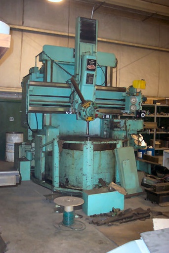 46 BULLARD DYNATROL,TURRET, SIDE HEAD, 50 HP, 250 RPM,42 under rail, 1969