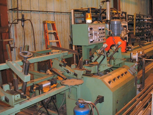 12 JAEGER FHC-360FA-1S,4 HP,HYD CLAMP,20'LOADING & BUNDLING, 2001