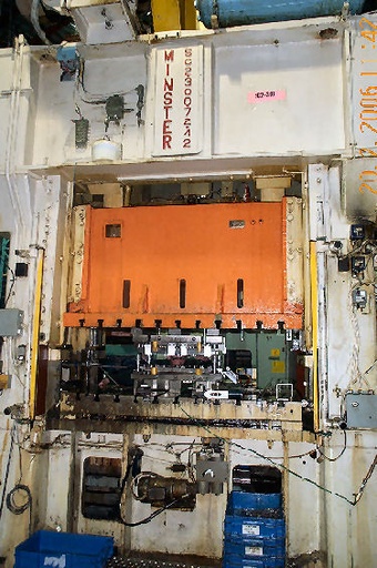 300 Ton MINSTER,MODEL SC2-300,45-90 SPM,6 STROKE,24 COE SERVO FEED, 1964