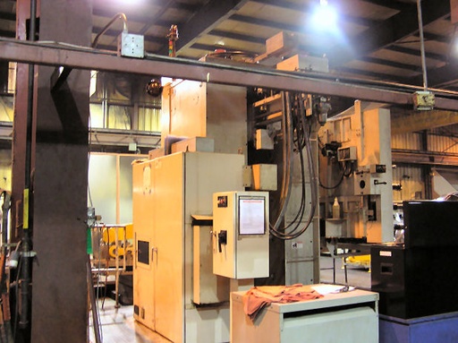 5.9 MITSUBISHI MAF-HS 500, FANUC 15M,2 PALLETS,98 X,78 Y,25.6 SPINDLE, 1994