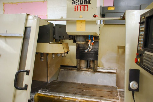 40 X, 20 Y, 22 Z, CINCINNATI SABRE 1000,12 full 4th AXIS,850SX CNC,8000 RPM,1995