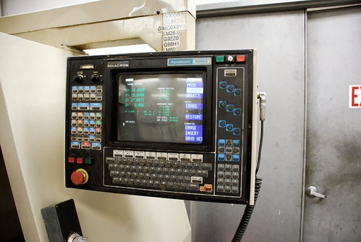 40 X, 20 Y, 22 Z, CINCINNATI SABRE 1000,12 full 4th AXIS,850SX CNC,8000 RPM,1995