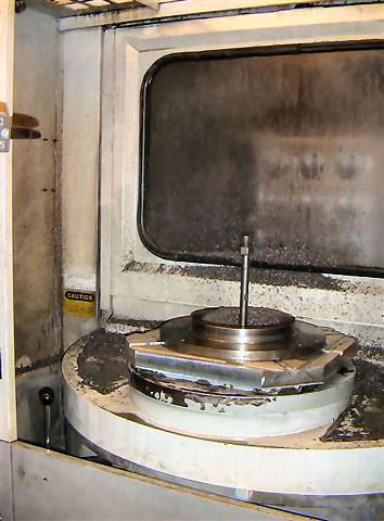 24 X, 20 Y, 22 Z, HAAS HS1RP,10,000 RPM,16 PLTS(2),4TH AXIS,THRU SP CLNT, 1999