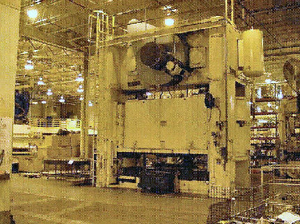 1500 Ton VERSON,MODEL 52-1500-156-54T, 75 HP MOTOR,10 STROKE, 10 ADJ, 1978