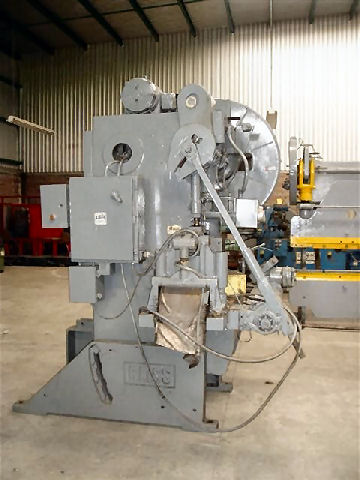 60 Ton BLISS MODEL C-60,VAMCO ROLL FEED, UNCOILER,3 STROKE,AIR CLUTCH