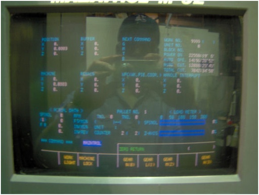 27.95 X, 25.59 Y, 25.59 Z, MAZAK H-500/50,40ATC,50 TPR,5000 RPM,M-32 CNC, 1989