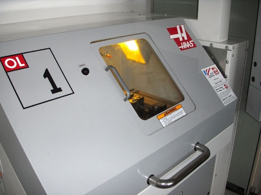 HAAS, No. OL-1, HAAS CNC, GANG TOOL LATHE, 6000 RPM, 5 HP, 2005