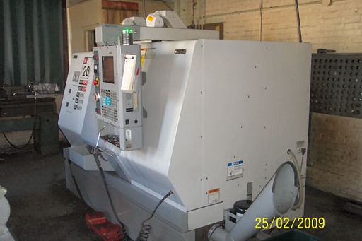 HAAS SL-20 BIG BORE, HAAS CNC, 10 Chk,PROG TAILSTOCK, 2 1/2 bar, 2004