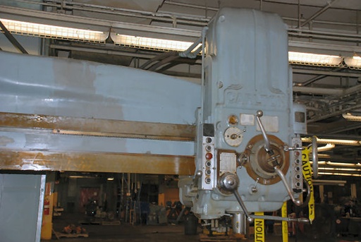 6' x 17 , CARLTON MODEL 3A,1200 RPM,#5 MORSE TAPER,20 HP,SPINDLE TRAVEL 18