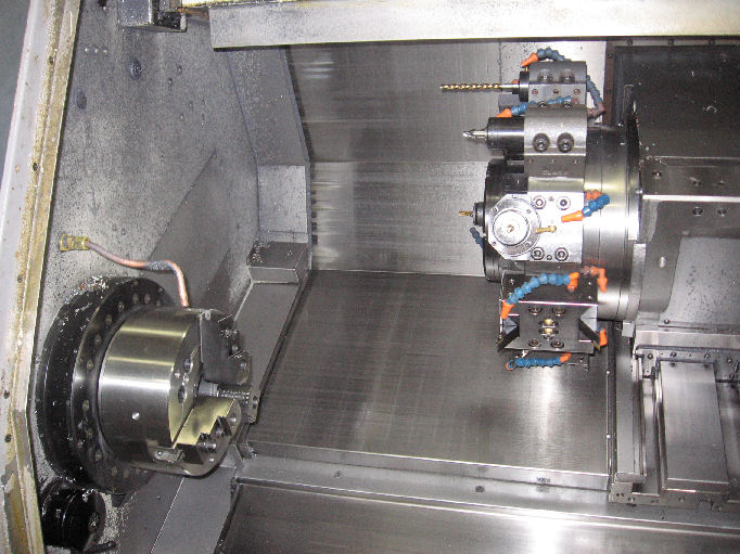 MORI SEIKI SL-250B SMC, FANUC CNC, 10 Chk, 3 , 1998,