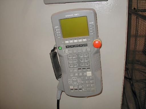 MOTOMAN ARCMATE 1000 WELDING CELL,YASNAC MRC,MR-500 TABLE,6 AXIS, 1998,