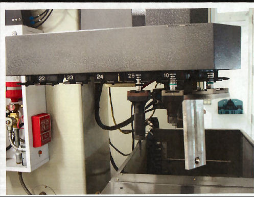 MITSUBISHI M35K,35 Amps, 16 atc,31.5 X 21.65 TANK,27.56 X-AXIS,C-AXIS, 1989