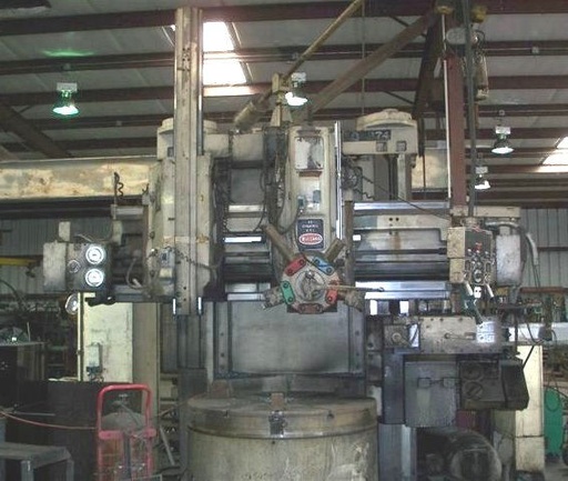 56 BULLARD, 49 UNDER THE RAIL,50 HP,SIDE HEAD,TURRET, RAM,5-200 RPM,1967