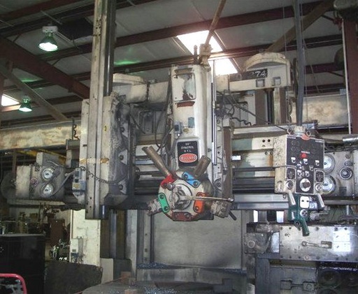 56 BULLARD, 49 UNDER THE RAIL,50 HP,SIDE HEAD,TURRET, RAM,5-200 RPM,1967