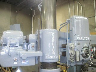 6' x 15 , CARLTON,15-1500 RPM,12 SPINDLE TRAVEL,PWR CLAMPING/ELEVATION, 1958