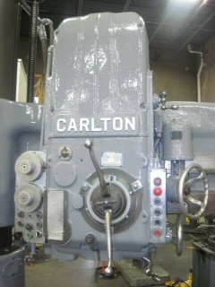 6' x 15 , CARLTON,15-1500 RPM,12 SPINDLE TRAVEL,PWR CLAMPING/ELEVATION, 1958