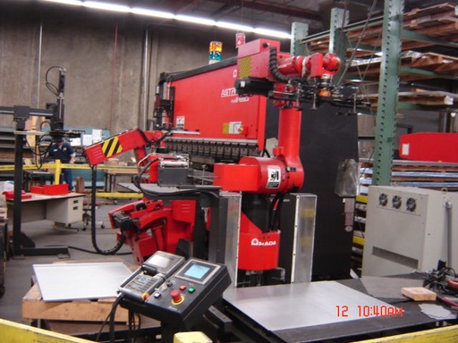 125 Ton AMADA ASTRO 100MH,10',106 BH,5 axis,ROBOT, 2000