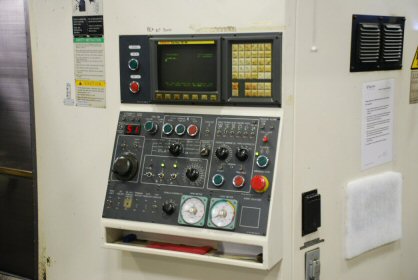 25.6 X, 23.6 Y, 25.6 Z,KIA-HICENTER-H40,FANUC 15M,50 ATC,10,000 RPM,2 PLT,1999