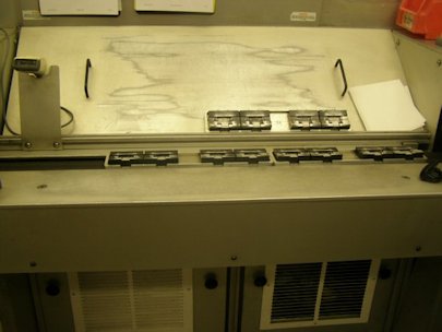 CMS 5050Y PRODUCTION LASER MARKING MACH.2-50 WATT DIODE LASERS,PARTS CONV. 2003