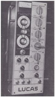 4 LUCAS 4B-120,CAT 50 TPR,20 HP,1200 RPM,GLASS SCALES, 1969