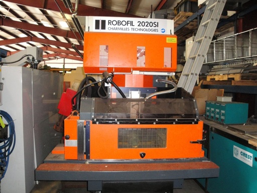 CHARMILLES ROBOFIL 2020SI, CHARMILLES CNC/CRT,12.4 X,8.4 Y, AWT, 1997 & 1999