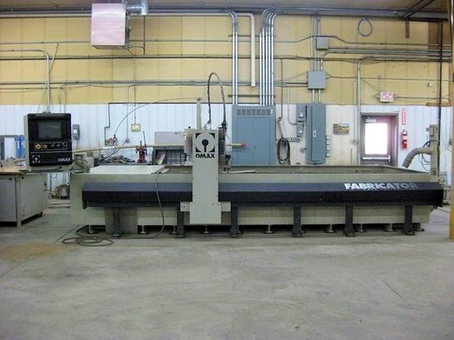 OMAX FABRICATOR,160 x,80 y,40 hp,50,000 psi, 3600 hours, 2006