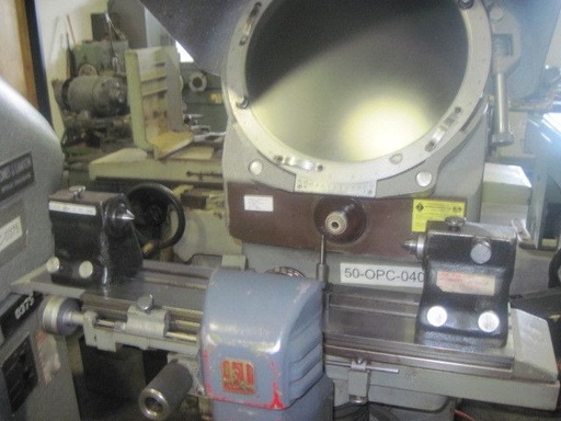 14 J & L No. PC14A,6 x 25 1/2 table, 31.25 power lens, power table