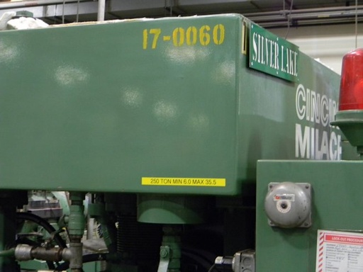 250 Ton, 20 Oz., CINCINNATI MODEL 2-50-20, 1987