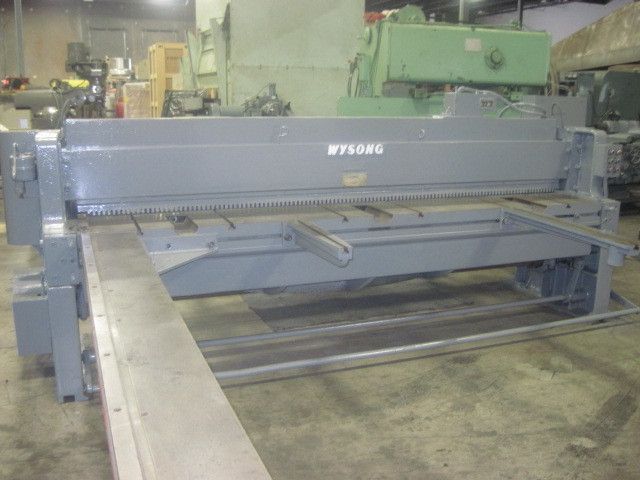 10 Ga. x 120 WYSONG 1010RD,10'SQUARING ARM, 60 SPM, 1967