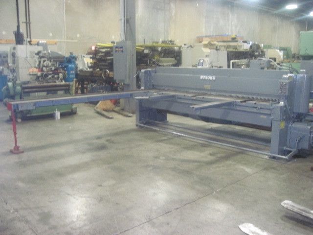 10 Ga. x 120 WYSONG 1010RD,10'SQUARING ARM, 60 SPM, 1967