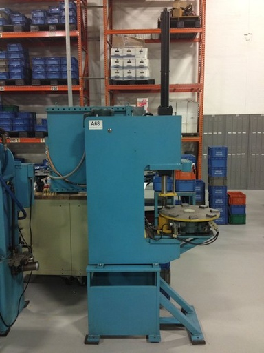 8 Ton MULTIPRESS M5P-8P,rotary index table,7 throat, 16 daylight, 2001