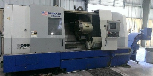 DAEWOO PUMA 15,15 Chk,MITSUBISHI CNC/CRT,29 SWING,62 CC,50 HP,CHIP CONV,
