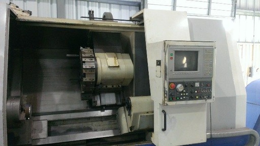 DAEWOO PUMA 15,15 Chk,MITSUBISHI CNC/CRT,29 SWING,62 CC,50 HP,CHIP CONV,