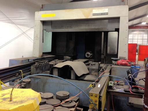 49 X, 39 Y, 33 Z, MAZAK H800,80 ATC,4500 RPM,50 TAPER,35 HP,THRU SP CLNT, 1996
