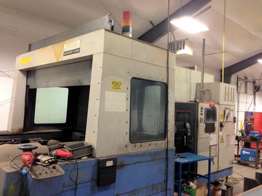 49 X, 39 Y, 33 Z, MAZAK H800,80 ATC,4500 RPM,50 TAPER,35 HP,THRU SP CLNT, 1996