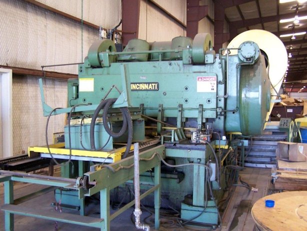 1 1/4 x 6', CINCINNATI 1000G,SQUARING ARM, S/N 24895