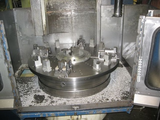 48 GIDDINGS & LEWIS,FANUC 21I-T,4jaw chuck,53 SWING,50 HP, 400 RPM