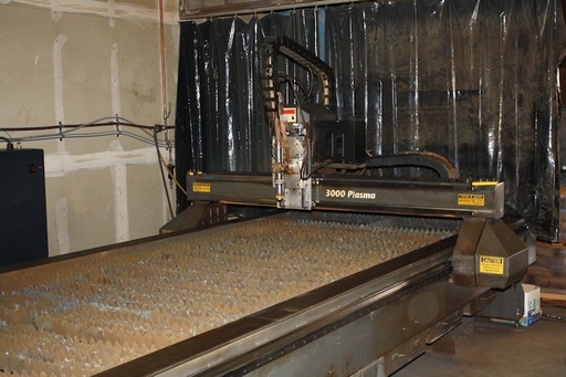 3000 MULTICAM,MULTICAM CONTROL,60 X 240 CUTTING TABLE,HYPERTHERM PLASMA, 2007