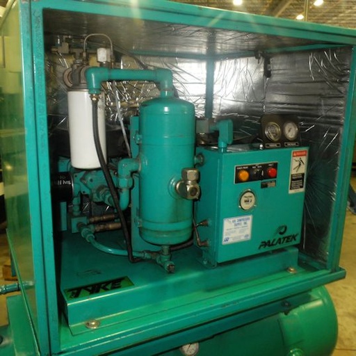 28 CFM, 125 PSI, PALATEK No 7.5 BP,7 HP,80 GALLON TANK