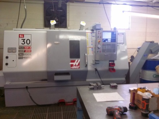 HAAS SL-30, HAAS CNC, 12 Chk, 3 ,722 hours, 2007