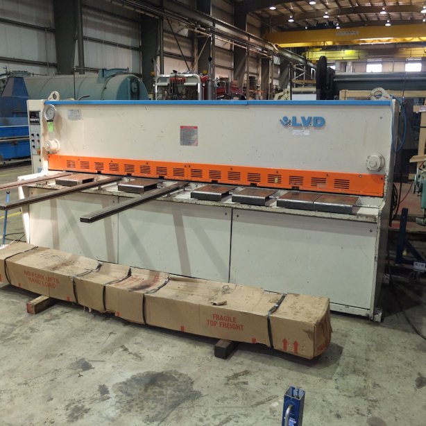 1/4 x 10' LVD,FOPBG,SQUARING ARMS,2 FRONT SUPPORTS,15 HP, 1995