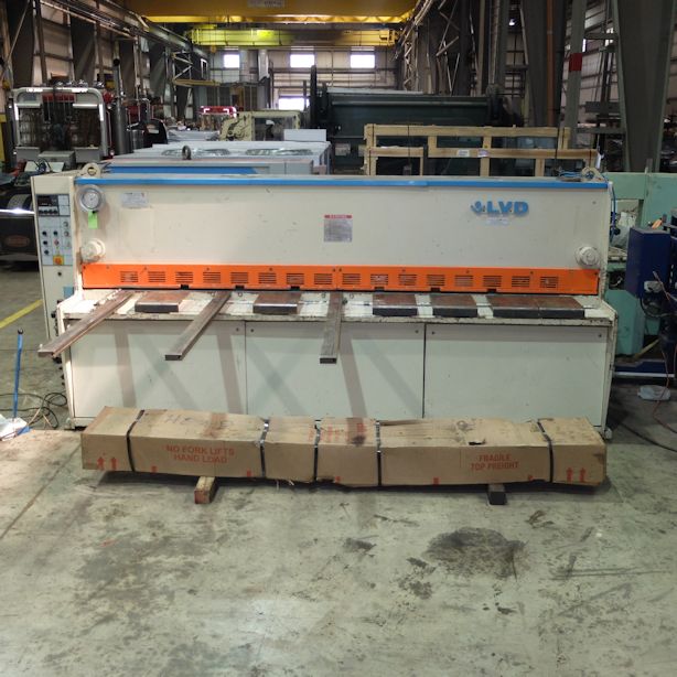 1/4 x 10' LVD,FOPBG,SQUARING ARMS,2 FRONT SUPPORTS,15 HP, 1995