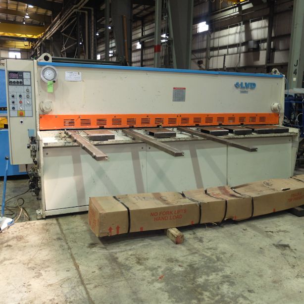 1/4 x 10' LVD,FOPBG,SQUARING ARMS,2 FRONT SUPPORTS,15 HP, 1995