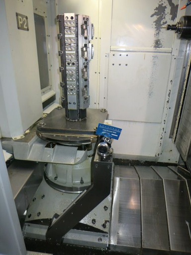 20 X, 20 Y, 20 Z, HAAS EC-400PP,4 AXIS,12,000 RPM,6 PALLETS 15.75 , 2009