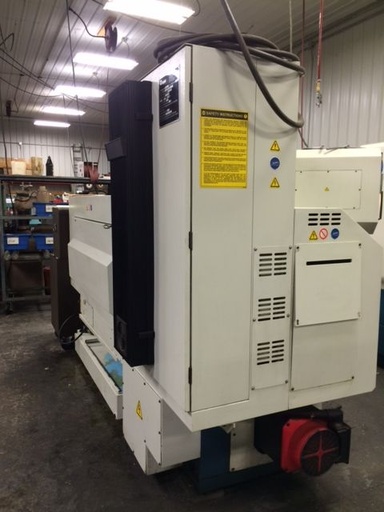 10 x 43 , BRIDGEPORT ROMI M17, 8 STATION TURRET,10 CHK,FANUC 21, 2006