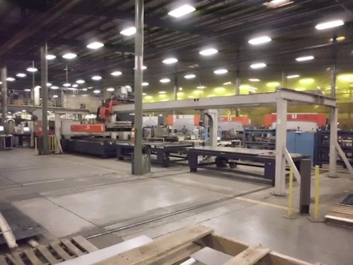 BYSTRONIC 4020 CNC,4400 WATTS,160 X,80 Y,3300IPM,LOAD/UNLOAD SYTEM 2004