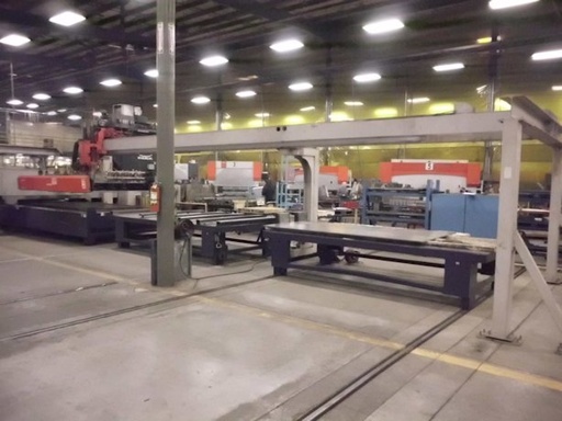 BYSTRONIC 4020 CNC,4400 WATTS,160 X,80 Y,3300IPM,LOAD/UNLOAD SYTEM 2004