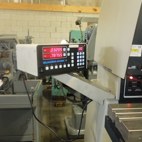 14 OGP MODEL XL-14S- SURFACE ILLUM.,8 X 32 TABLE,12 X,9 Y,DRO,10X,20X,50X