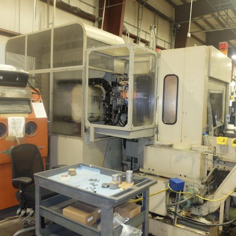 21.8 X, 15.9 Y, 19.87 Z, MITSUI SEIKI HS 3A,FULL 4TH AXIS,FANUC 15M, 1996
